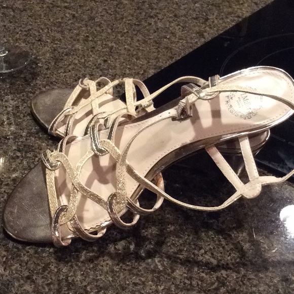 I.MILLER SANDALS/flats GOLD ELEGANT SUMMER - Picture 6 of 8